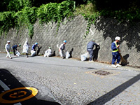 柳島区湯船区清掃活動