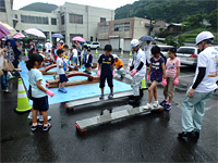 親と子の現場見学会（天神橋）