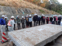 中央自動車道　辰野TN～伊北IC間改良工事　現場見学会