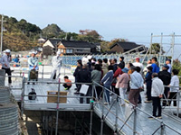 鳥取県田後高架橋　地元見学会（田後地区の皆さま）